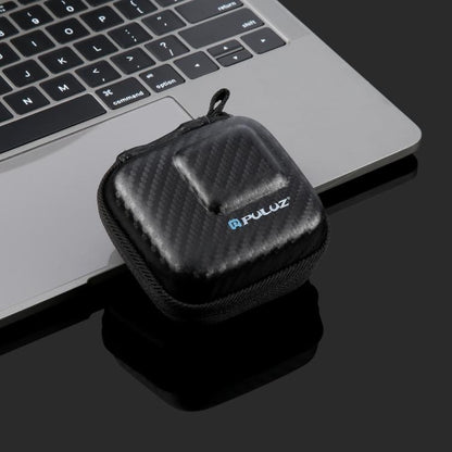 PULUZ Mini Portable Carbon Fiber Storage Bag for GoPro HERO13 Black /12 Black /11 Black /10 Black /9 Black and other Similar Size Cameras