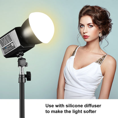 PULUZ 60W Studio Video Light 2500K-6500K Dual Color Temperature Professional Photography Fill Light (Black)
