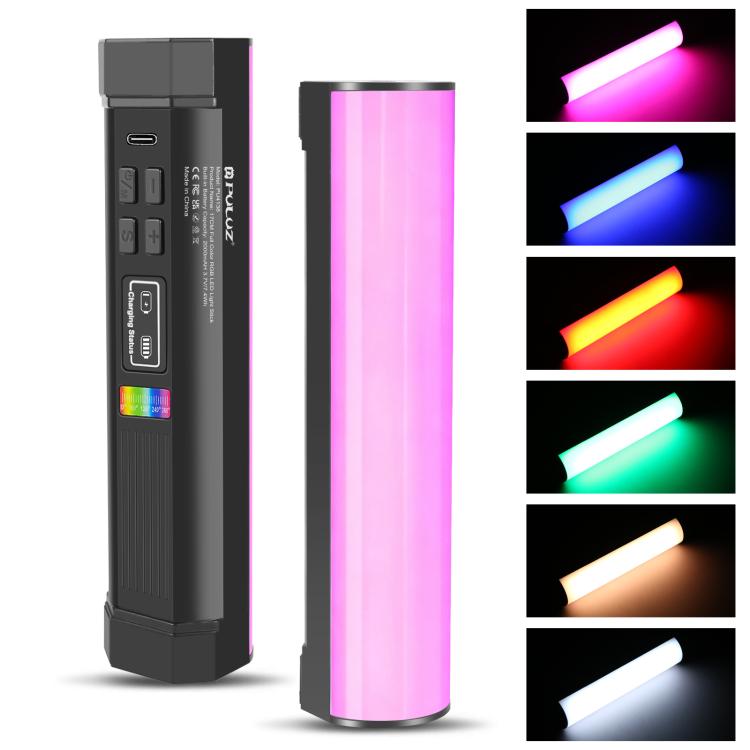 PULUZ 30cm Photo Handheld RGB Stick Light Magnetic LED Fill Light