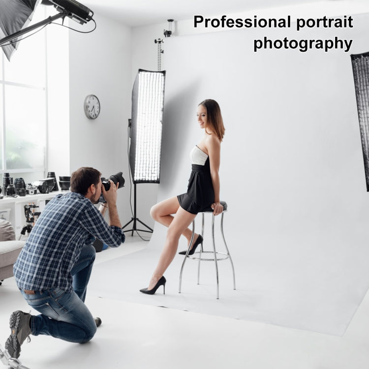 PULUZ 2m x 2m Photography Background Thickness Photo Studio Background Cloth Backdrop (White)