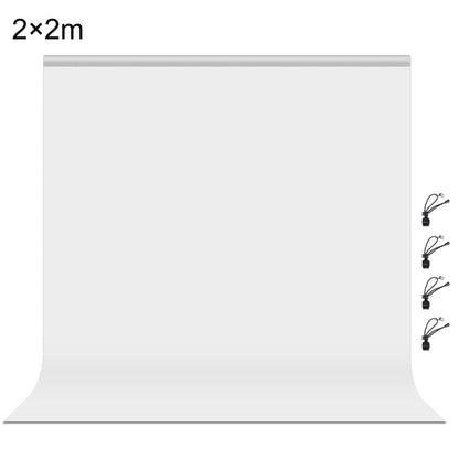 PULUZ 2m x 2m Photography Background Thickness Photo Studio Background Cloth Backdrop (White)