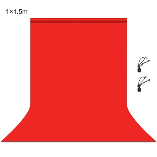 PULUZ 1m x 1.5m Photography Background Photo Studio Background Cloth Backdrop (Red)