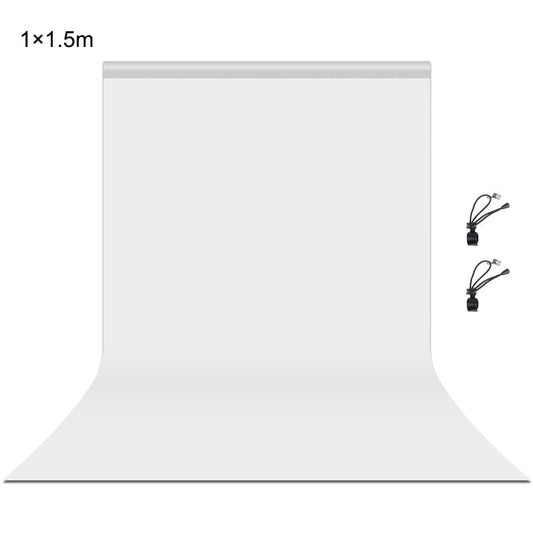 PULUZ 1m x 1.5m Photography Background Photo Studio Background Cloth Backdrop (White)