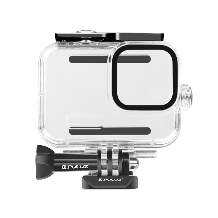 [US Warehouse] For GoPro HERO13 Black /12 Black /11 Black /10 Black /9 Black PULUZ 60m Waterproof Housing Protective Case with Buckle Basic Mount & Screw