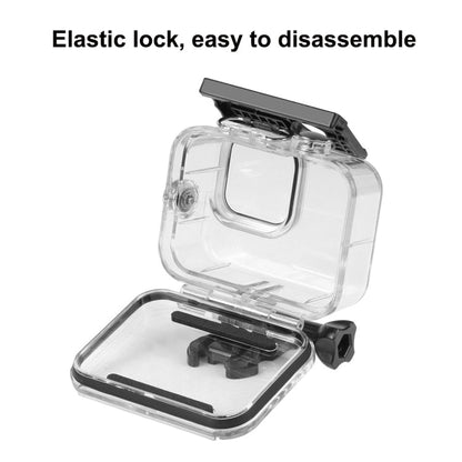[US Warehouse] For GoPro HERO13 Black /12 Black /11 Black /10 Black /9 Black PULUZ 60m Waterproof Housing Protective Case with Buckle Basic Mount & Screw