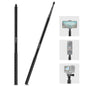 PULUZ 3m Metal Selfie Stick Monopod  for Insta360 One RS / X2 / X3 / X4 / DJI Osmo 360 (Black)