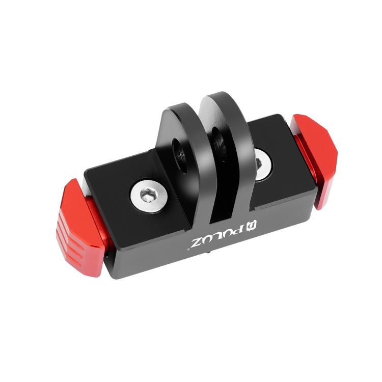 For GoPro HERO13 Black  PULUZ Magnetic Quick Release Base Mount (Black Red)