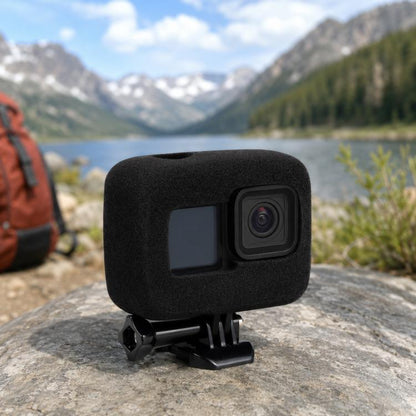 Pour Boîtier de protection en mousse coupe-vent PULUZ pour GoPro HERO13 Black (Noir)
