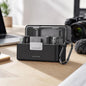 For DJI Mic 2 PULUZ Charging Case Silicone Scratch-proof Protective Cover (Black)