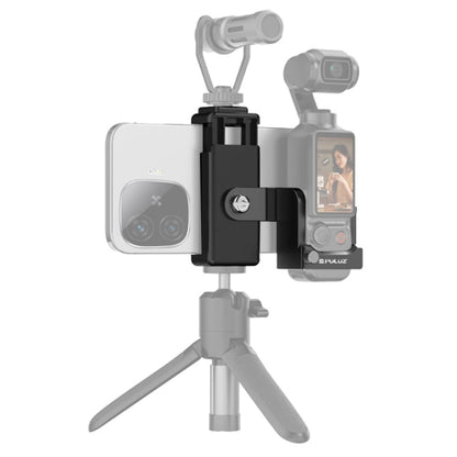 Pour DJI OSMO Pocket 3 Support d'adaptateur de pince de téléphone à cadre de protection PULUZ (Noir)