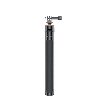 PULUZ 1.4m Action Camera Selfie Stick Tripod Vlog Live Streaming Holder (Black)