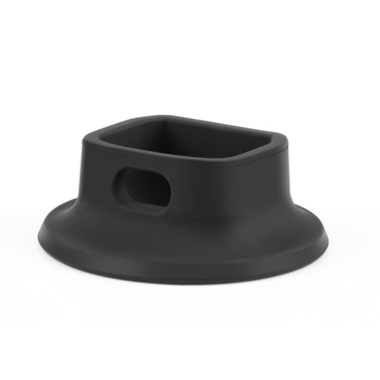 For DJI Osmo Pocket 4 / 3 PULUZ Silicone Dock Desktop Charging Base Bracket (Black)