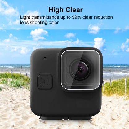 For GoPro Hero11 Black Mini PULUZ 2pcs Lens Tempered Glass Film(Transparent)