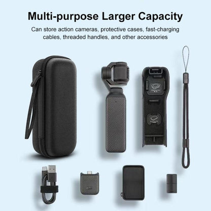 For DJI Osmo Pocket 3 PULUZ Mini Body Bag Portable Oxford Cloth Storage Bag (Black)