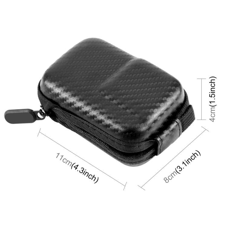 For DJI Osmo Action 6 / 5 Pro / 4 / 3 PULUZ Mini Body Bag Portable EVA Storage Bag (Black)