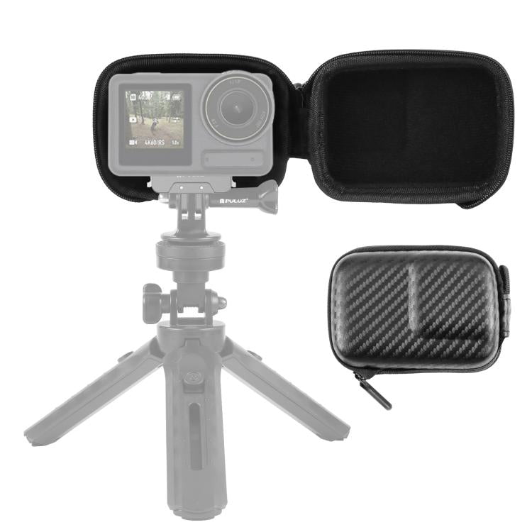 For DJI Osmo Action 6 / 5 Pro / 4 / 3 PULUZ Mini Body Bag Portable EVA Storage Bag (Black)