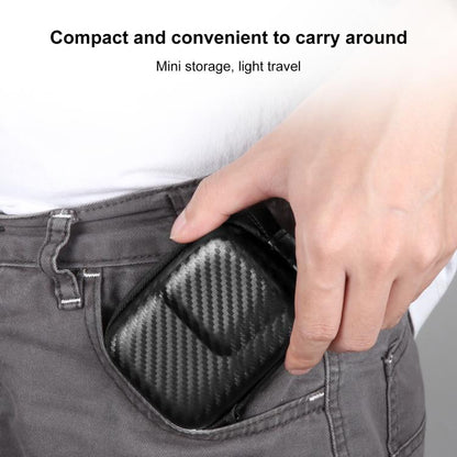 For DJI Osmo Action 6 / 5 Pro / 4 / 3 PULUZ Mini Body Bag Portable EVA Storage Bag (Black)