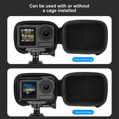 For DJI Osmo Action 6 / 5 Pro / 4 / 3 PULUZ Mini Body Bag Portable EVA Storage Bag (Black)