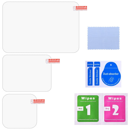 For GoPro HERO13 Black PULUZ 3 in 1 Lens and Front  Back Screen 9H 2.5D Tempered Glass Film (Transparent)