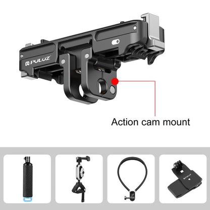 Pour Insta360 GO3 / GO 3S PULUZ Support de base magnétique à dégagement rapide en ABS (noir)