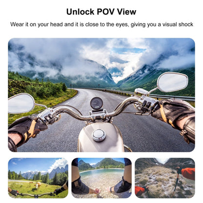 Pour support de tête magnétique POV PULUZ pour Insta360 GO 3 / GO 3S (noir)