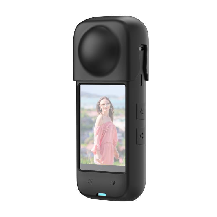 Pour étui de protection en silicone anti-poussière intégral PULUZ pour Insta360 X4 (noir)