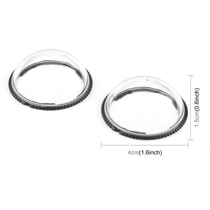 For Insta360 X4 PULUZ Rotation PC Lens Guard  Protective Cover (Transparent)