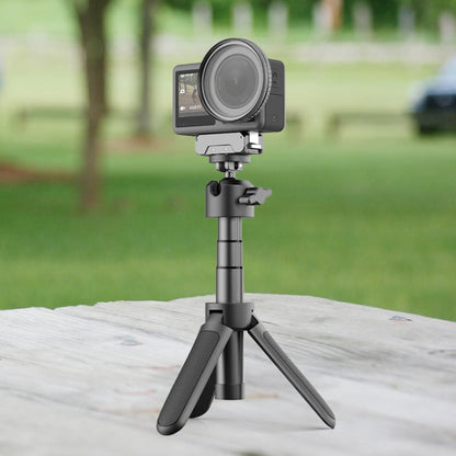 For DJI Action 5 Pro / 4 PULUZ Filter Holder Metal Protective Filter Frame (Black)