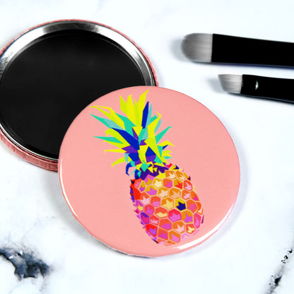 Pineapple Pocket Mirror/Badge/Bottle Opener