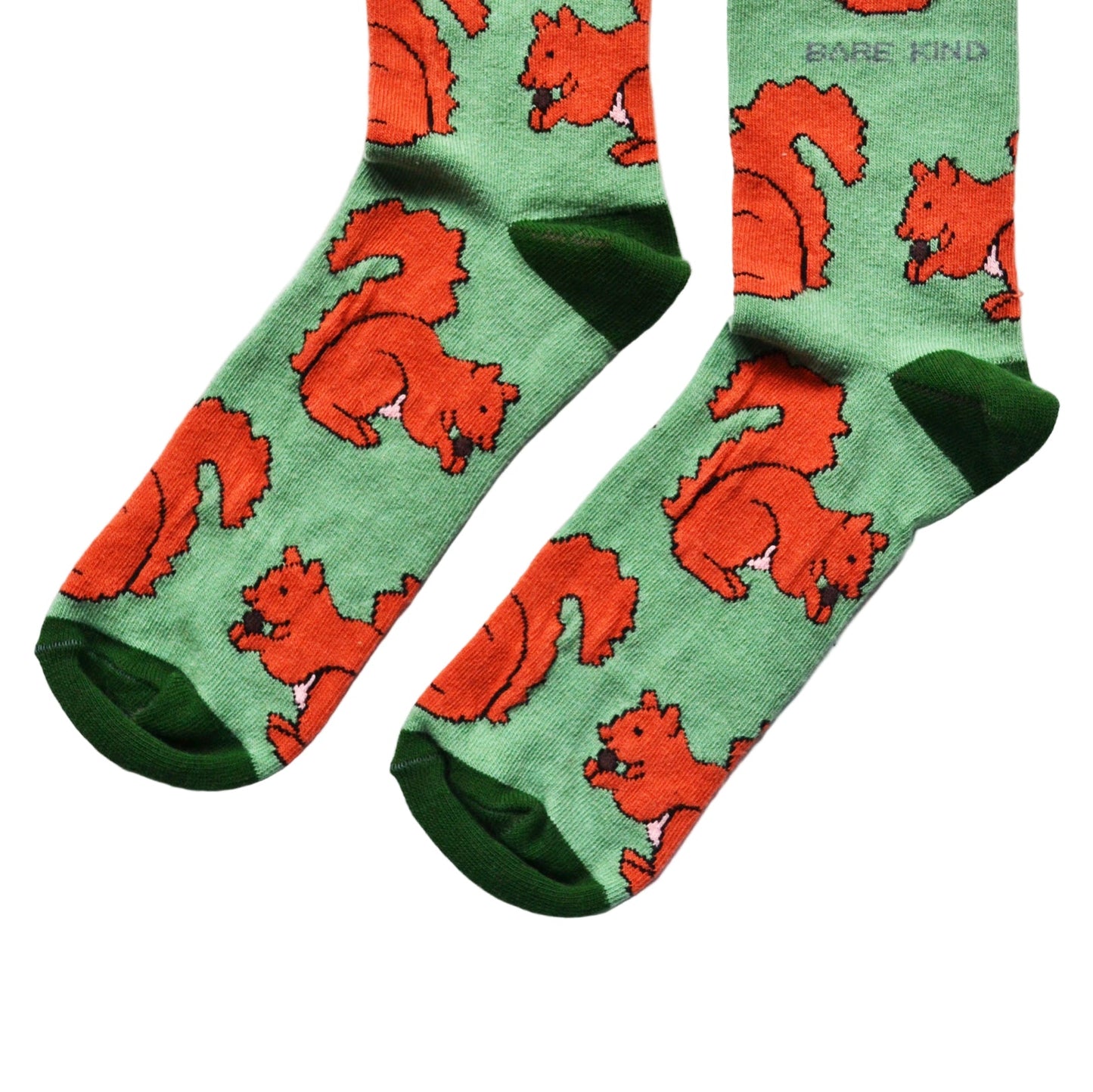 Chaussettes en bambou : Sauvons les écureuils roux