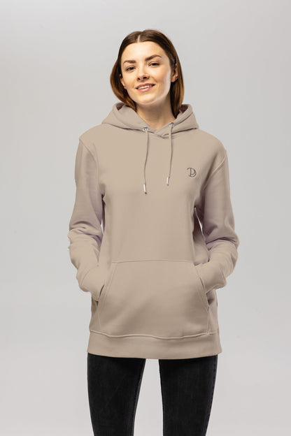 Embroidered Logo Hoodie