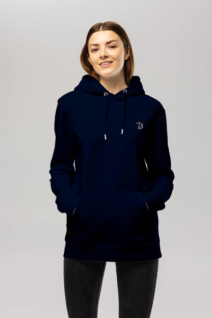 Embroidered Logo Hoodie
