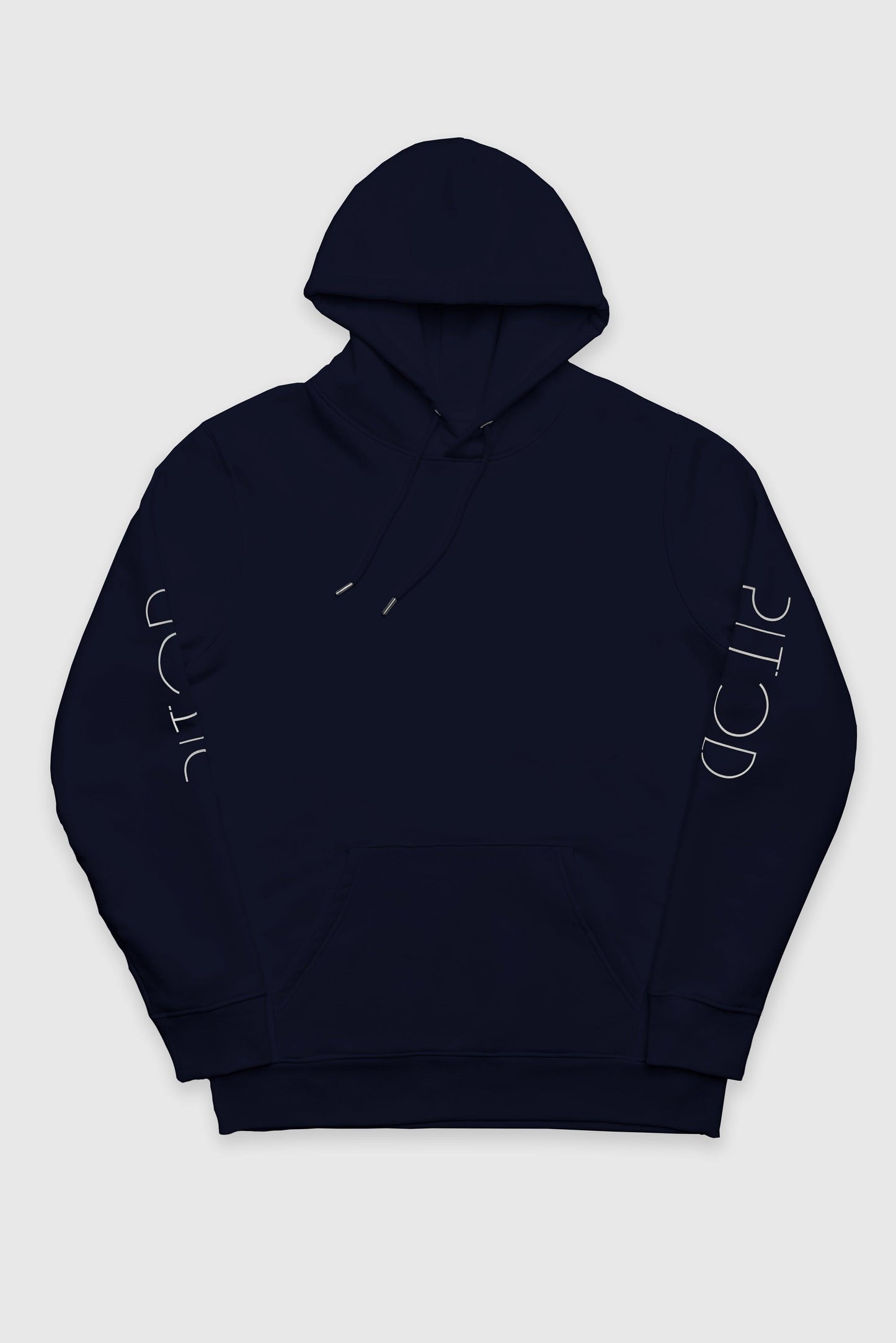 Women's Organic Cotton Hoodie - Navy Pitod Sleeve Hoodie