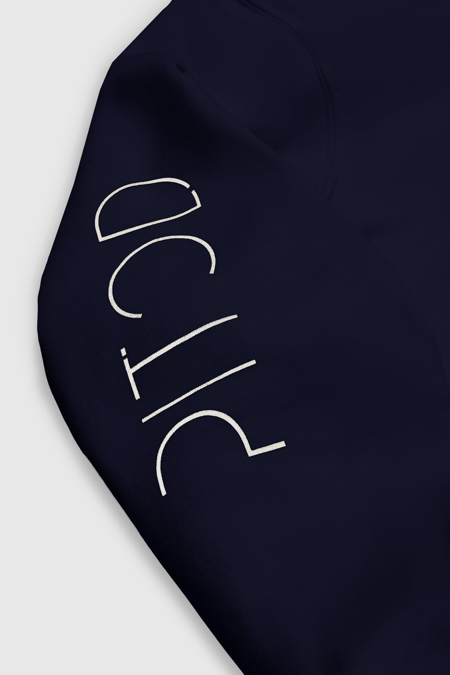 Women's Organic Cotton Hoodie - Navy Pitod Sleeve Hoodie