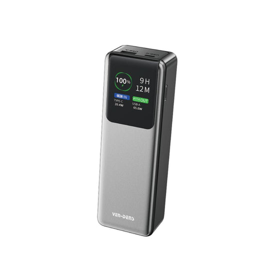 Batterie externe portable 100 W 20 000 mAh à charge rapide avec écran VD-PB055