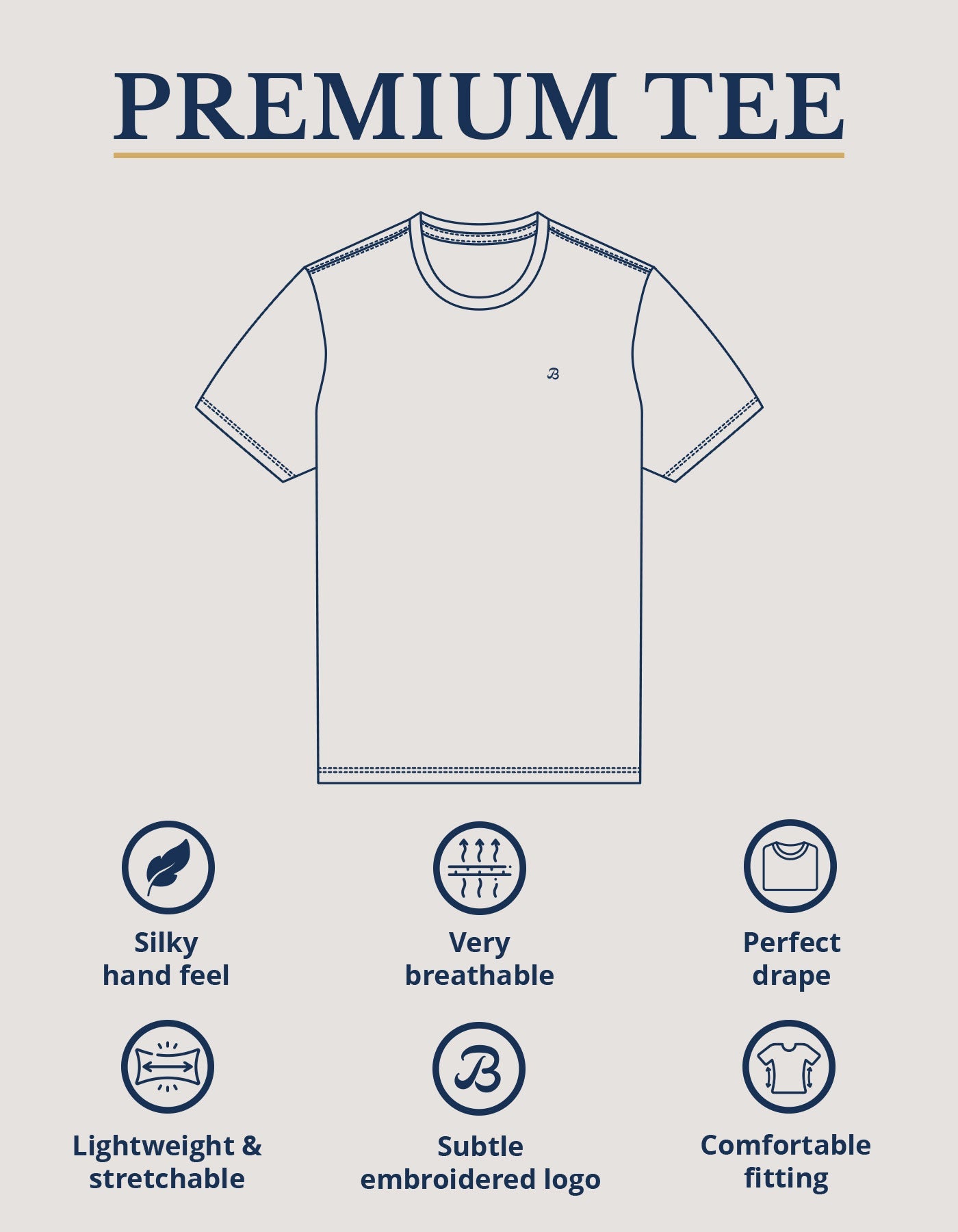 Premium Men’s T-Shirt - Rust