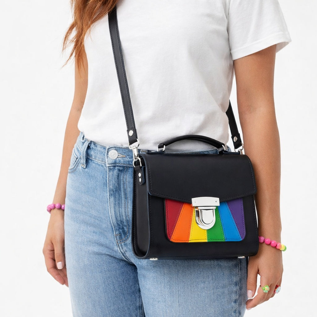 Sac à main Sucrier en cuir fait main - Pride
