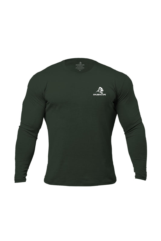 XAPE Prime Long Sleeve Tee - Forest Green