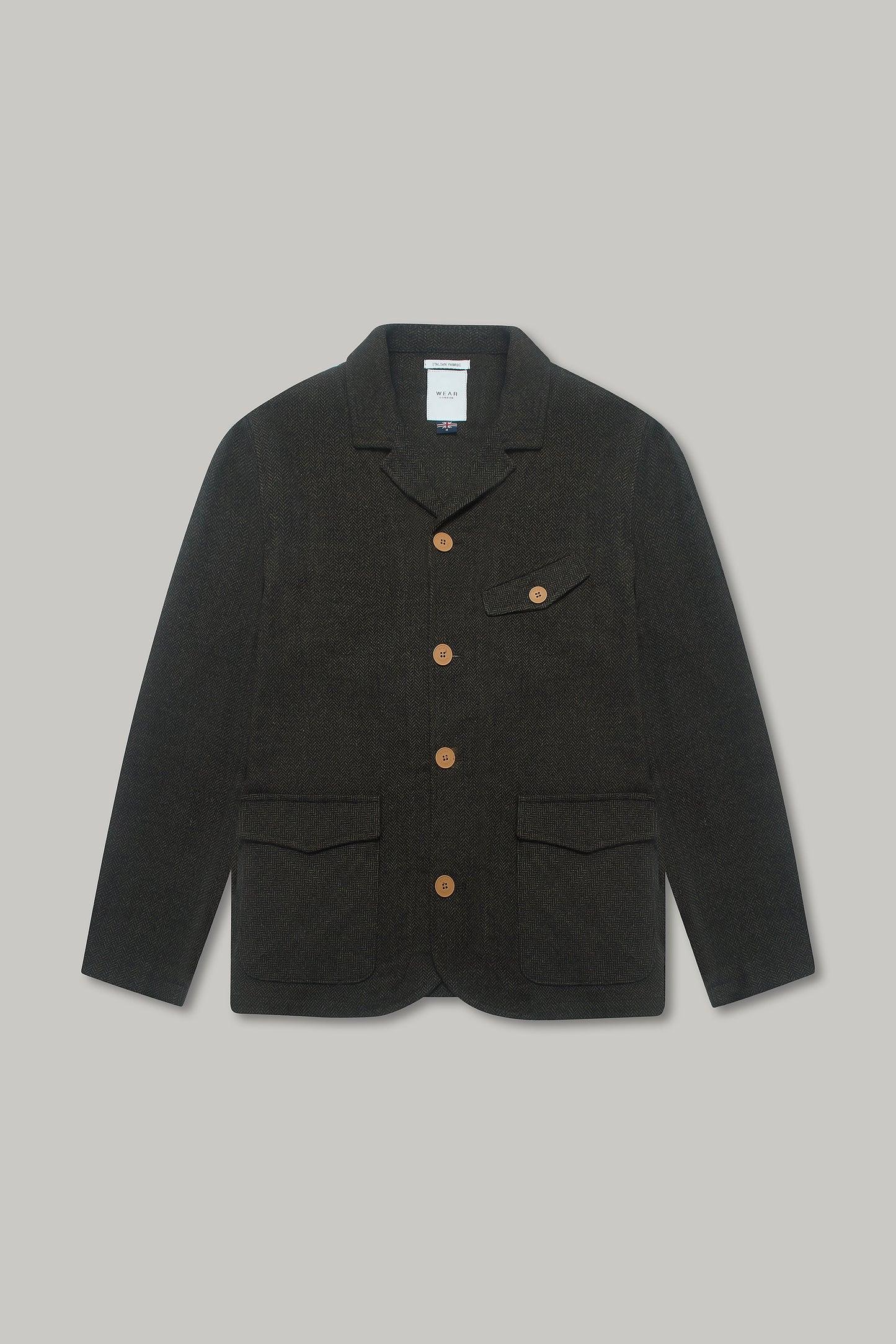 Bailey Casual Blazer - Tarallo Wool