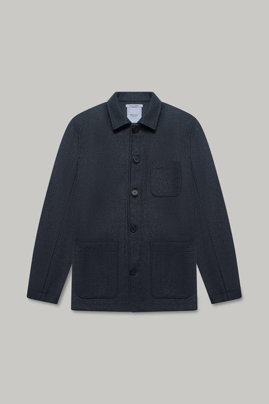 Chiltern Shacket Sleeve Lining - Birbo Twill Grey