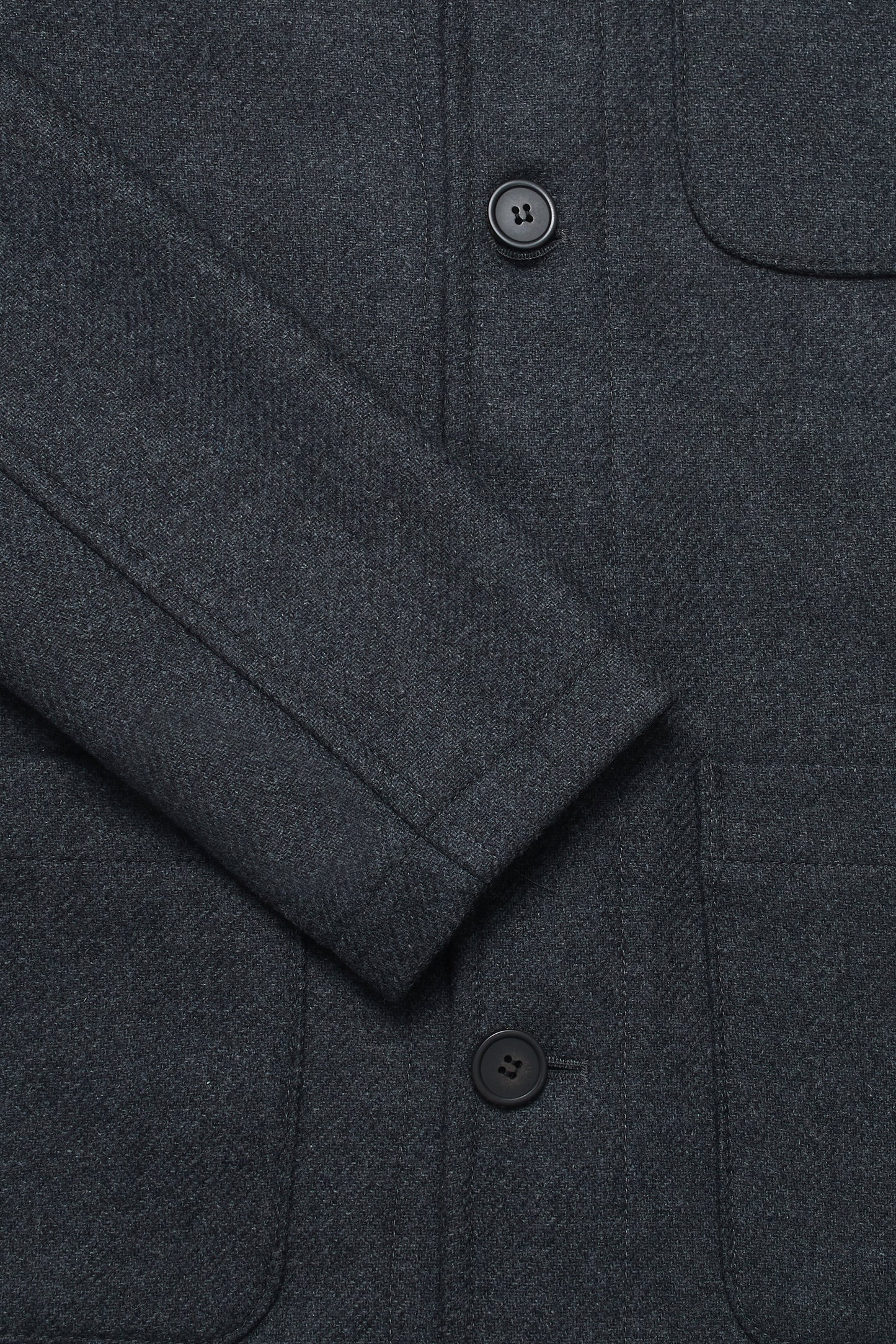 Chiltern Shacket Sleeve Lining - Birbo Twill Grey