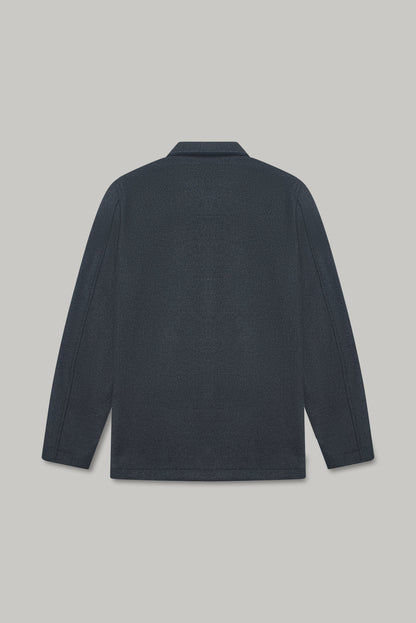 Chiltern Shacket Sleeve Lining - Birbo Twill Grey