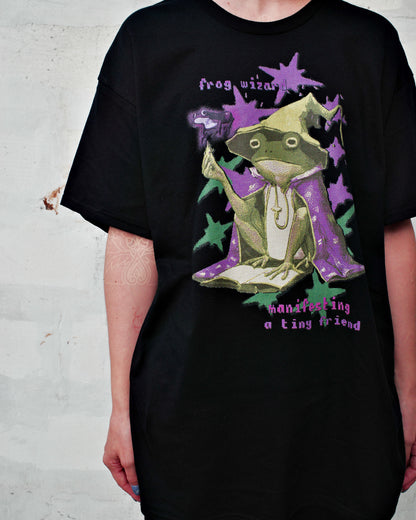 frog wizard - t-shirt