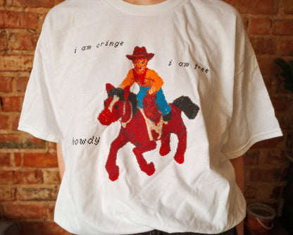 i am cringe / i am free - t-shirt