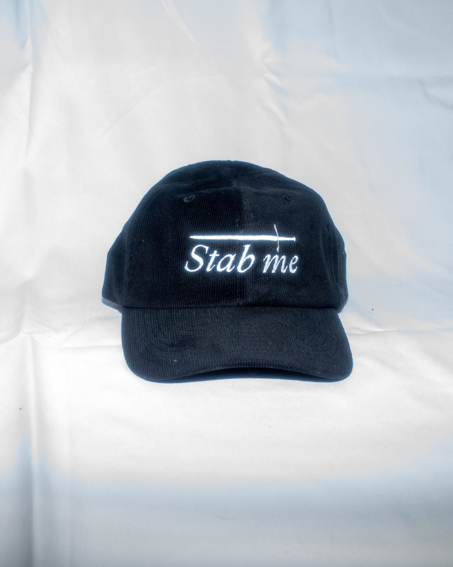 stab me - corduroy hat