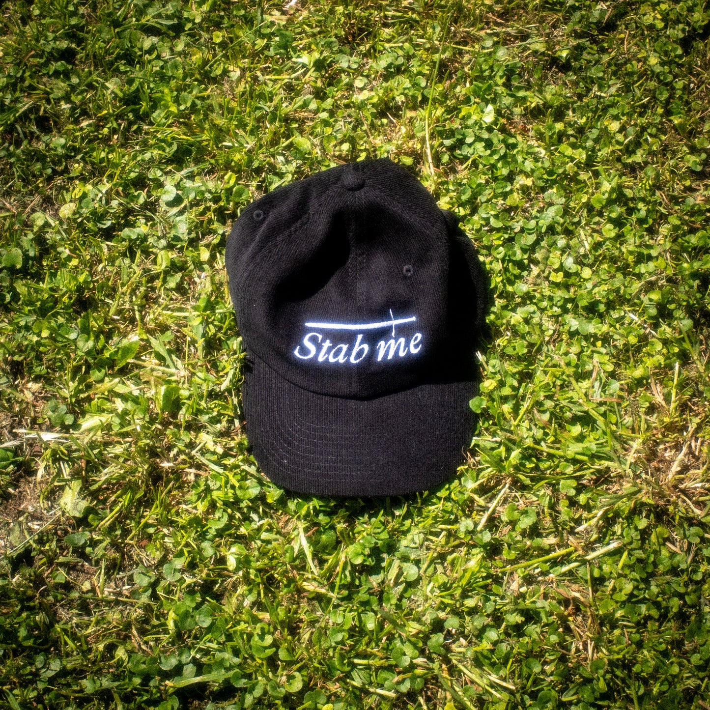 stab me - corduroy hat