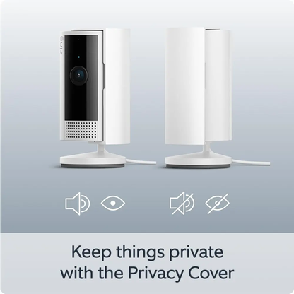 RING IP SECURITY CAMERA INDOOR 1080P SMART WHITE