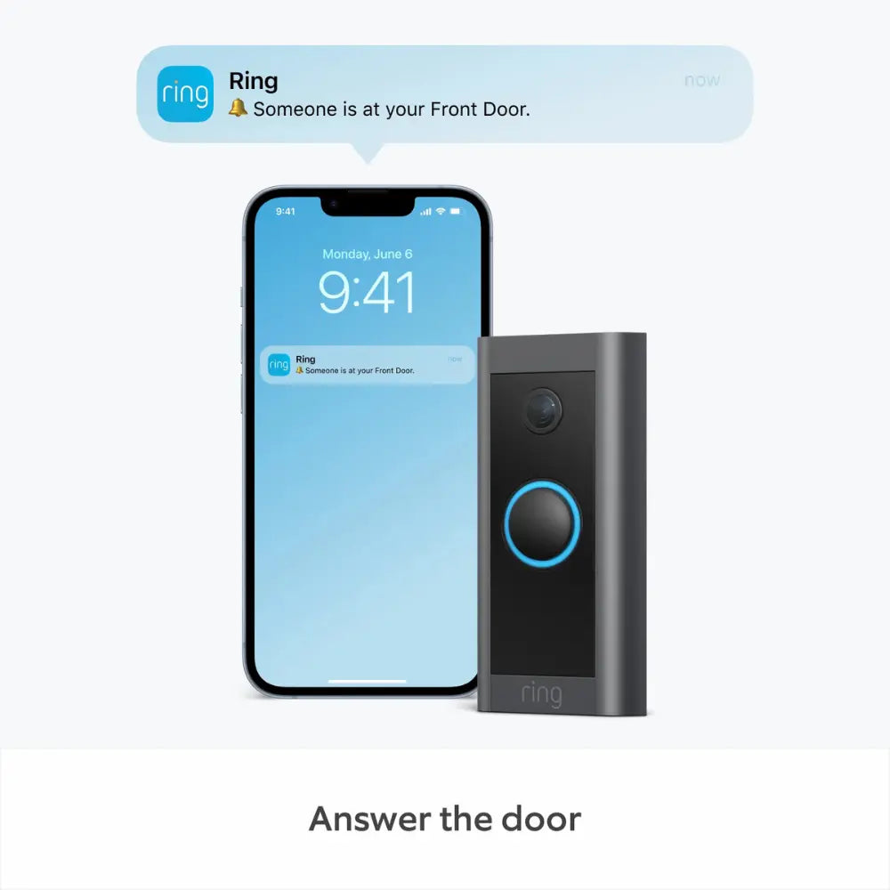 RING VIDEO DOORBELL WIRED 5AT3T5