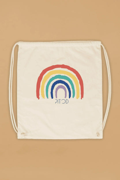 Rainbow Drawstring Bag