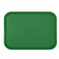 Rectangular Fast Food Serving Trays Green Large - 450mm x 355mm (14in x 17 ¾in)